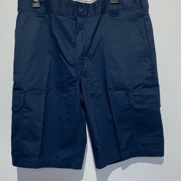 Dickies Men's Navy Blue Regular Fit Flex Fabric Cargo Shorts Size 36 NWT - Picture 1 of 8